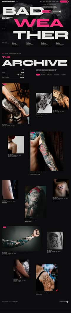 Bad Weather Tattoo, private studio in Brunswick