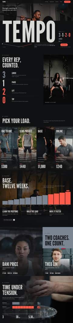 Tempo, strength coaching in Carlton North